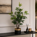 60cm Artificial Nandina Bonsai Ficus Tree
