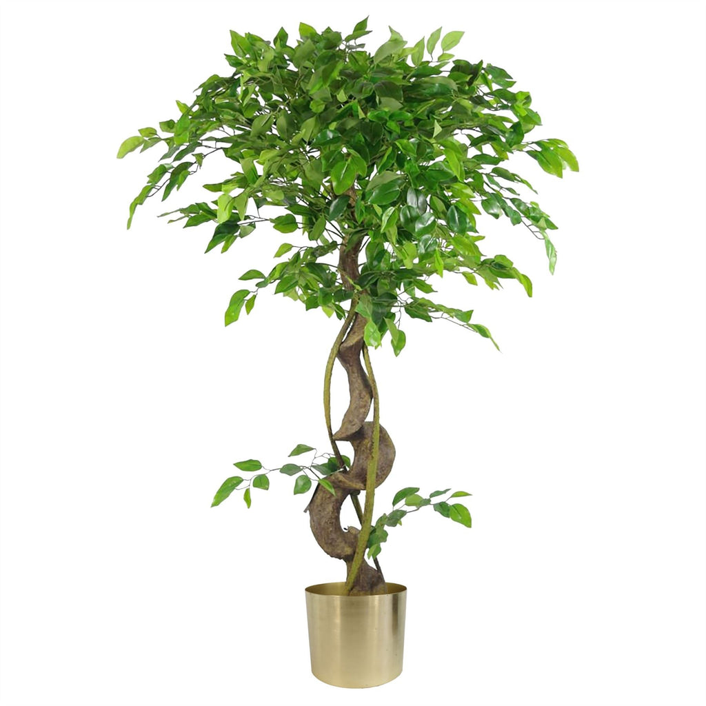 Artificial 120cm Twisted Trunk Japanese Fruticosa Style Ficus Tree