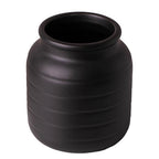 Black Vase Planter 13 x 13 x 14cm BlackBlack