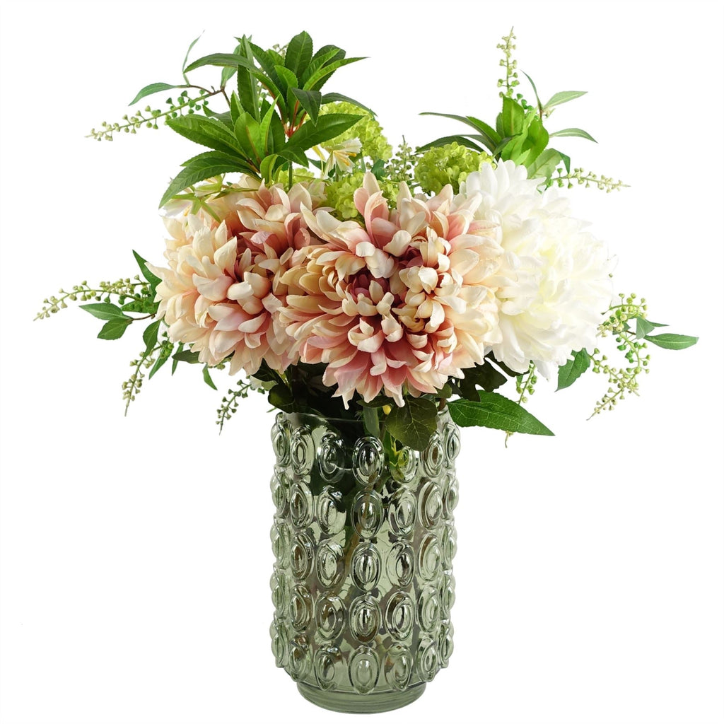 75cm Artificial Extra Large Reflex Chrysanthemum White