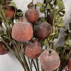 75cm Pomegranate Stem Artificial Red