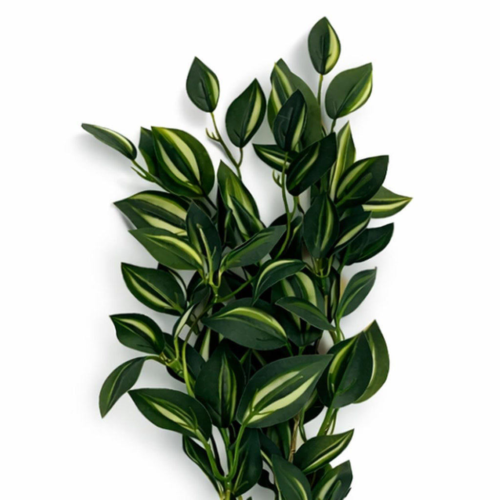 45cm Artificial Variegated Foliage Spray Stem