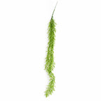 100cm Artificial Trailing Rhipsalis Hanging Plant Light Green Tips