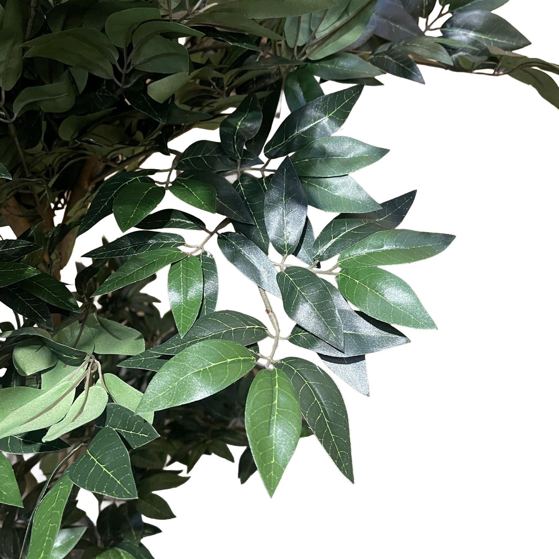 180cm Artificial Fire Retardant Lychee Ball Tree and Natural Trunk