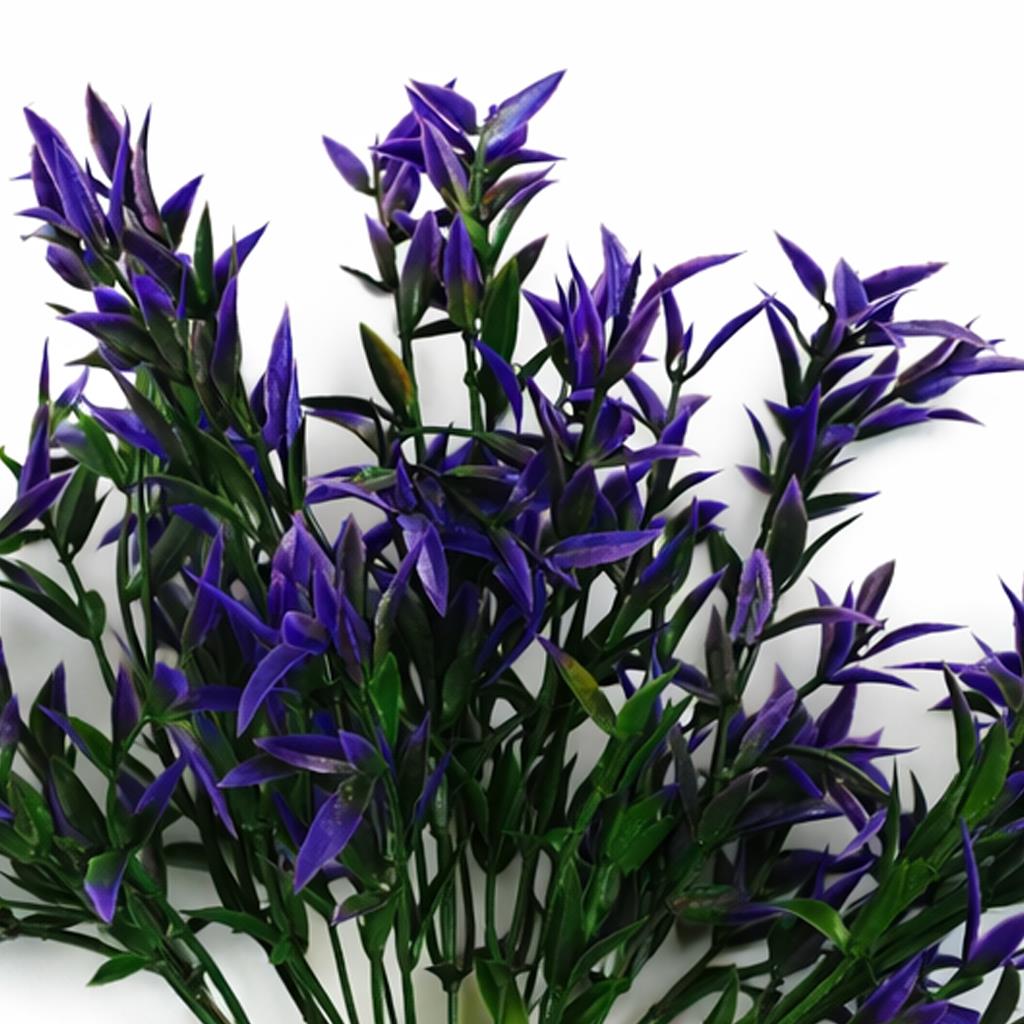 34cm Artificial Lavender Stem Plant Faux Floral Filler