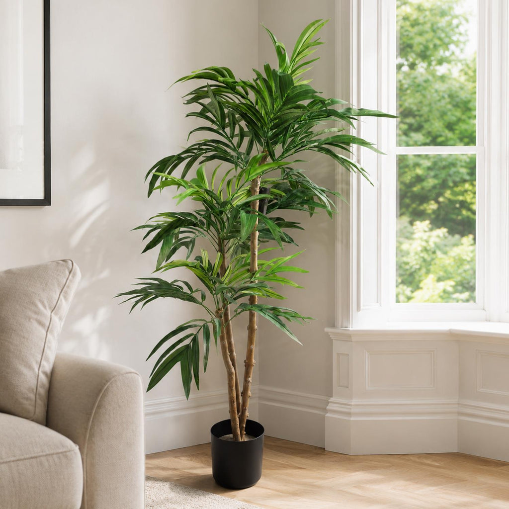 140cm UV Resistant Artificial Mango Leaf Tree