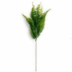 50cm Artificial Fern Mixed Foliage Spray Stem