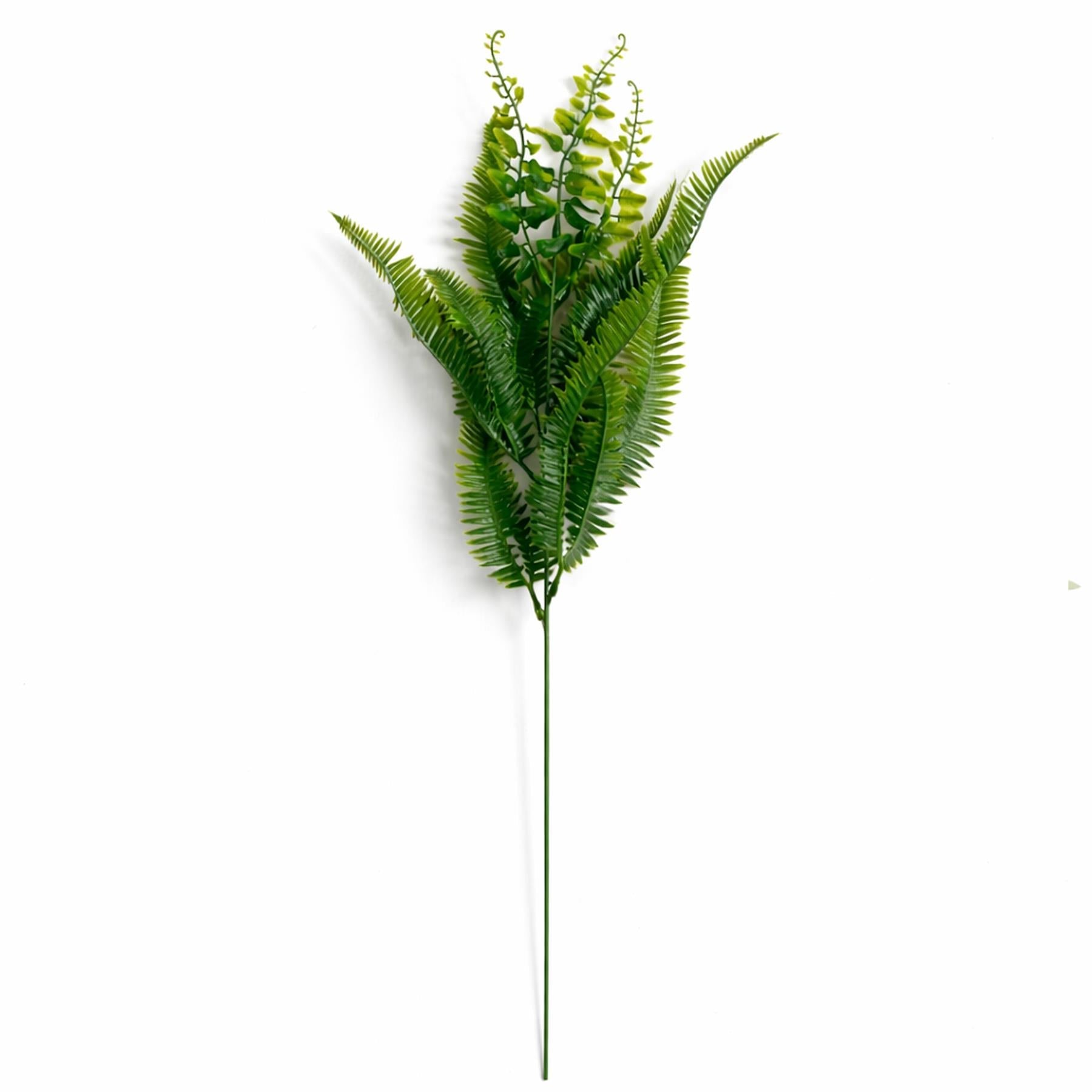 50cm Artificial Fern Mixed Foliage Spray Stem