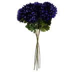 75cm Artificial Extra Large Reflex Chrysanthemum Purple