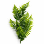 50cm Artificial Fern Spray Stem Spring Green