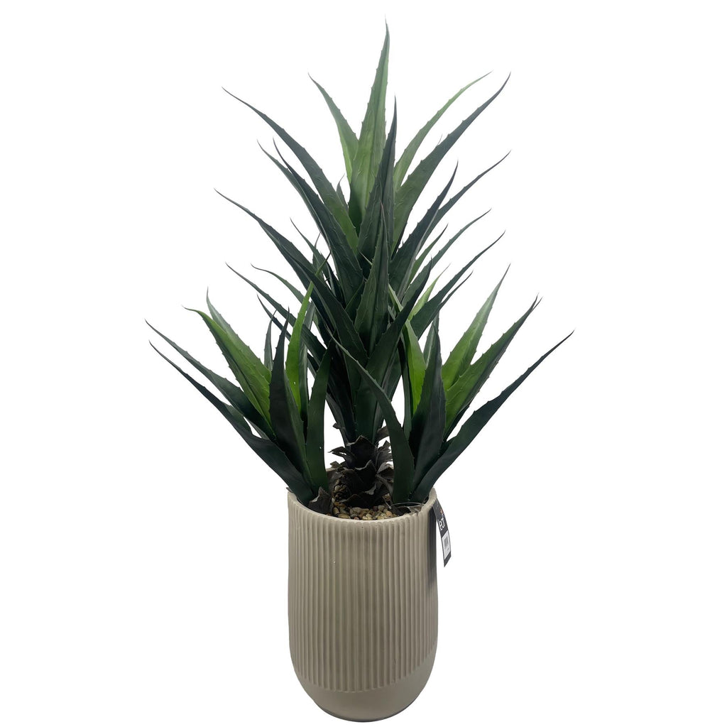 110cm Agave Tropical Display in Pot Artificial
