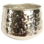 18cm Silver Cross Planter