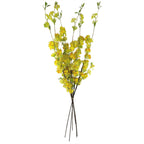 100cm Artificial Yellow Blossom Spray Stem