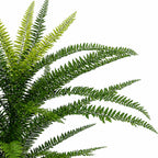75cm Artificial Fire Retardant Plastic Boston Fern Plant
