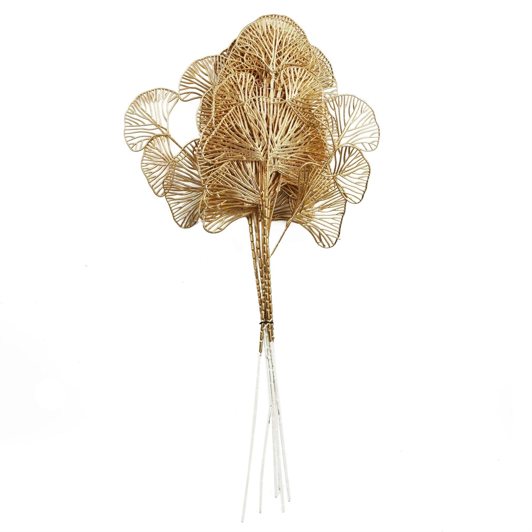 65cm Artificial Golden Leaves Flower Arrangement Decoration