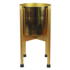 Medium Gold Planter Stand 38.5cm x 18cm