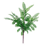 55cm Artificial Himilayan Maidenhair Fern Bush Dark Green Plant