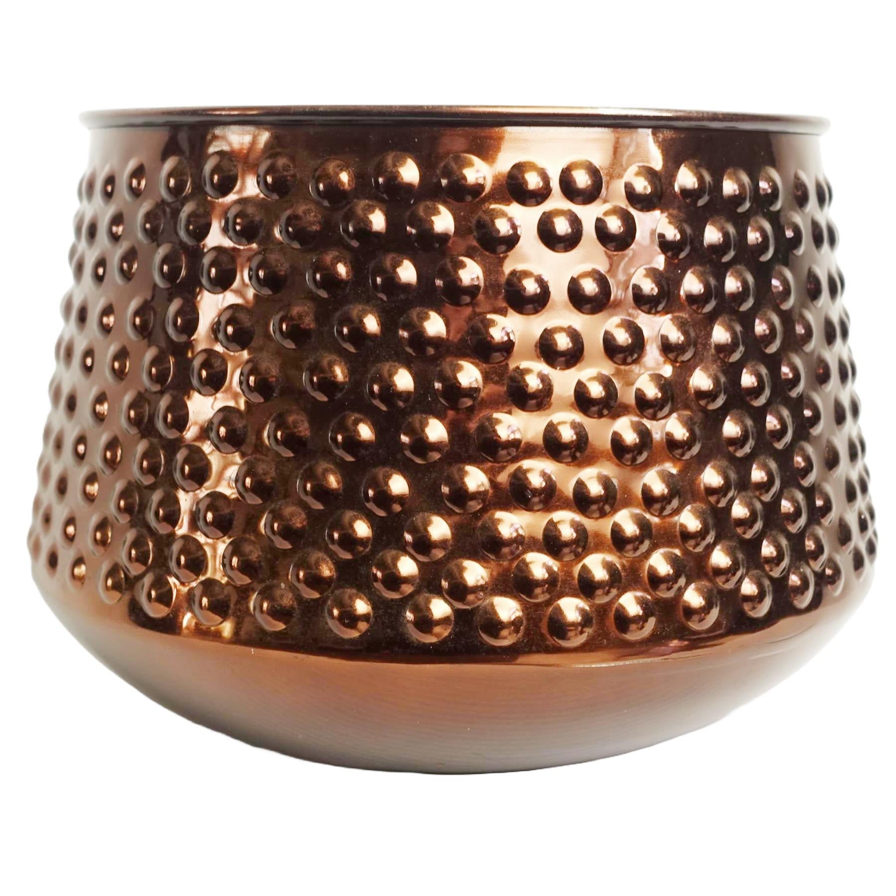 18cm Antique Copper Planter