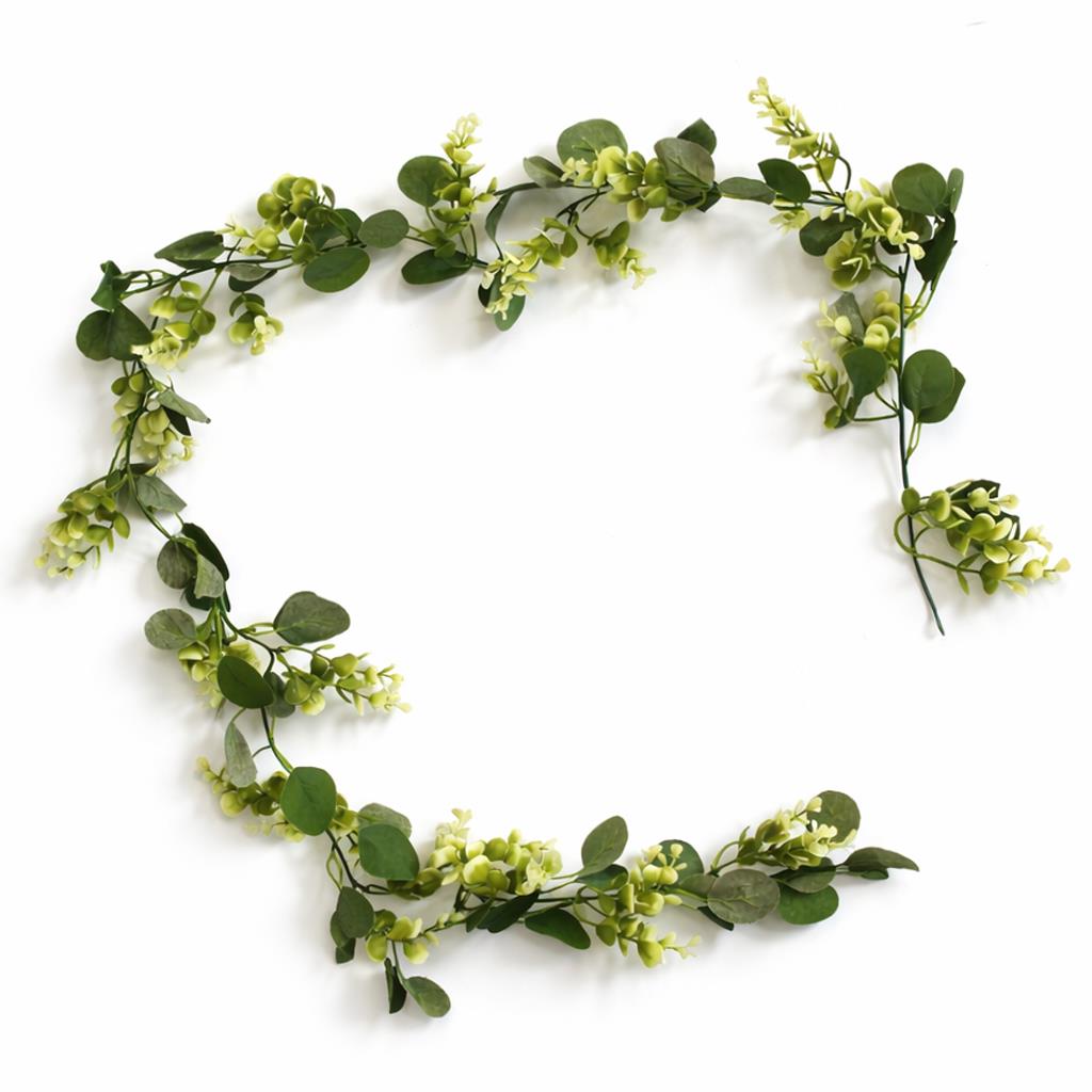160cm Artificial Eucalyptus Garland Trailing Hanging Plant Faux Vine