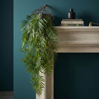 90cm Artificial Trailing Palm Fern Plant Hanging Faux Tropical