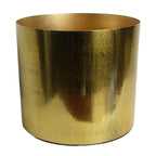 18cm Gold Etched Planter