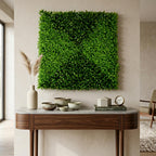 100cm Artificial Green Wall Panel Mixed Foliage Faux Living Wall