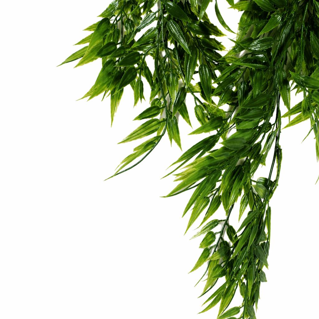 80cm Artificial Trailing Bamboo Style Plant Hanging Faux Greenery