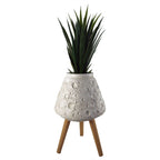 x 40cm Large Lunar White Planter 62cm