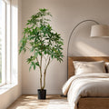 210cm Artificial Money Tree Pachira Realistic Faux Tree