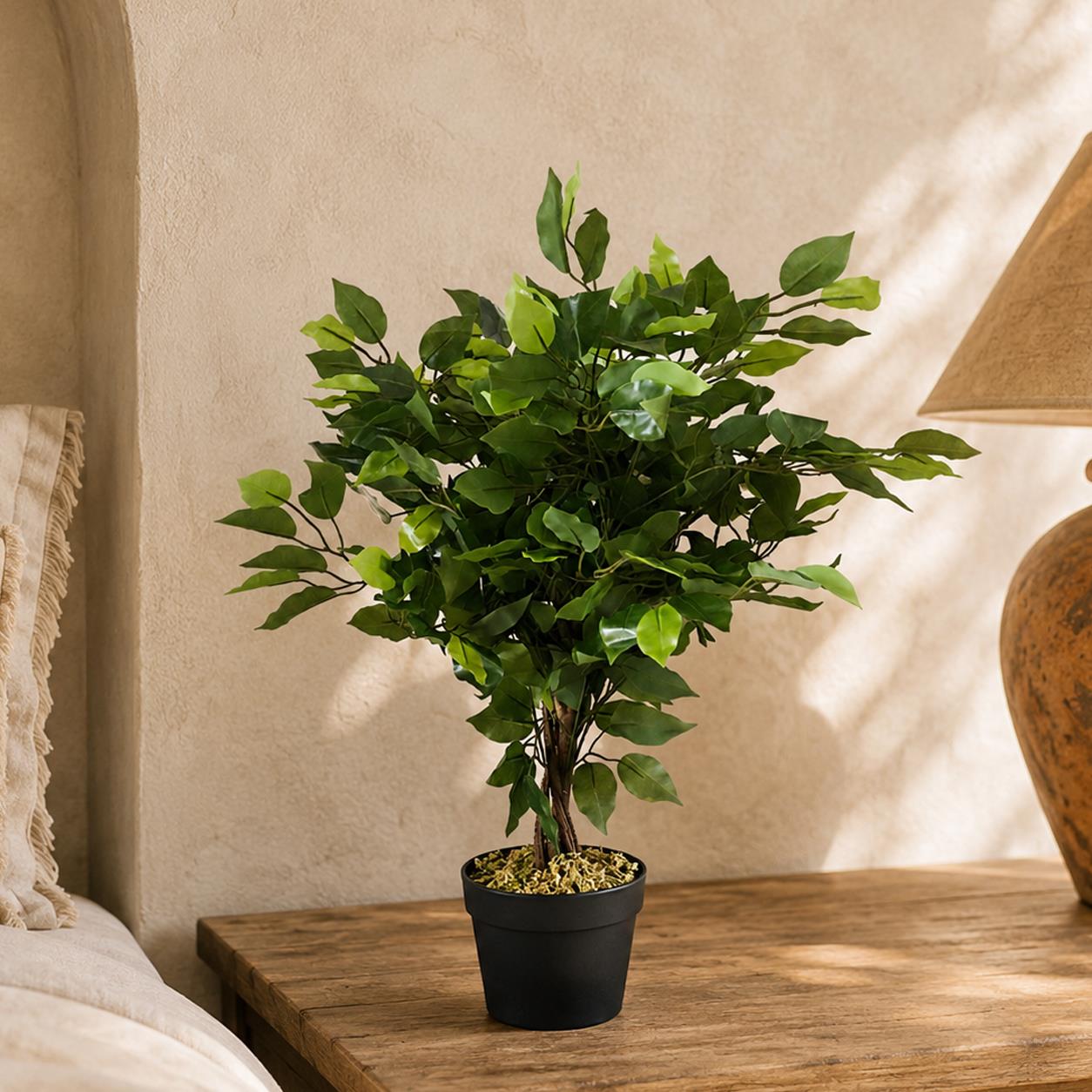 60cm Artificial Ficus Tree Large Bushy Shape