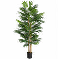 210cm Artificial Fire Retardant Phoenix Palm Tree Natural Trunk