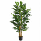 210cm Artificial Fire Retardant Phoenix Palm Tree Natural Trunk