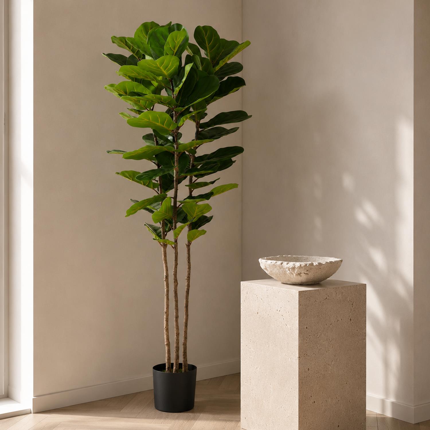 180cm Premium Artificial Fiddle Leaf Fig Tree