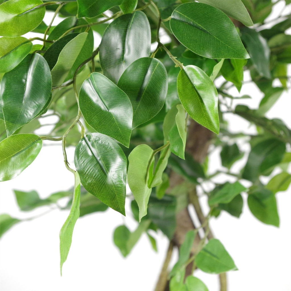 Twisted Trunk Artificial Japanese Fruticosa Style Ficus Tree 120cm
