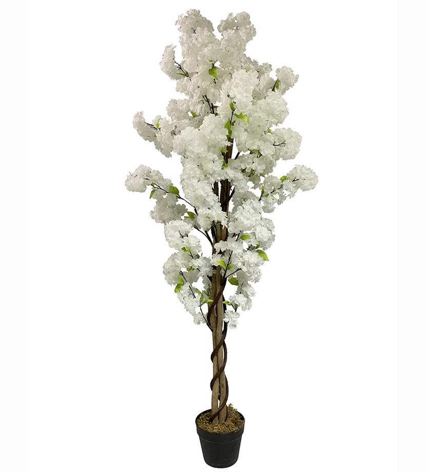 Artificial 150cm White Cherry Blossom Tree