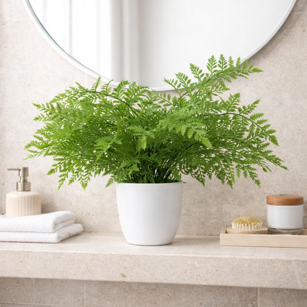 Faux 30cm Artificial Potted Royal Fern