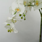 150cm Giant White Orchid Plant Artificial 189 flowers REAL TOUCH