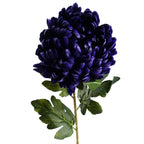 75cm Artificial Extra Large Reflex Chrysanthemum Purple