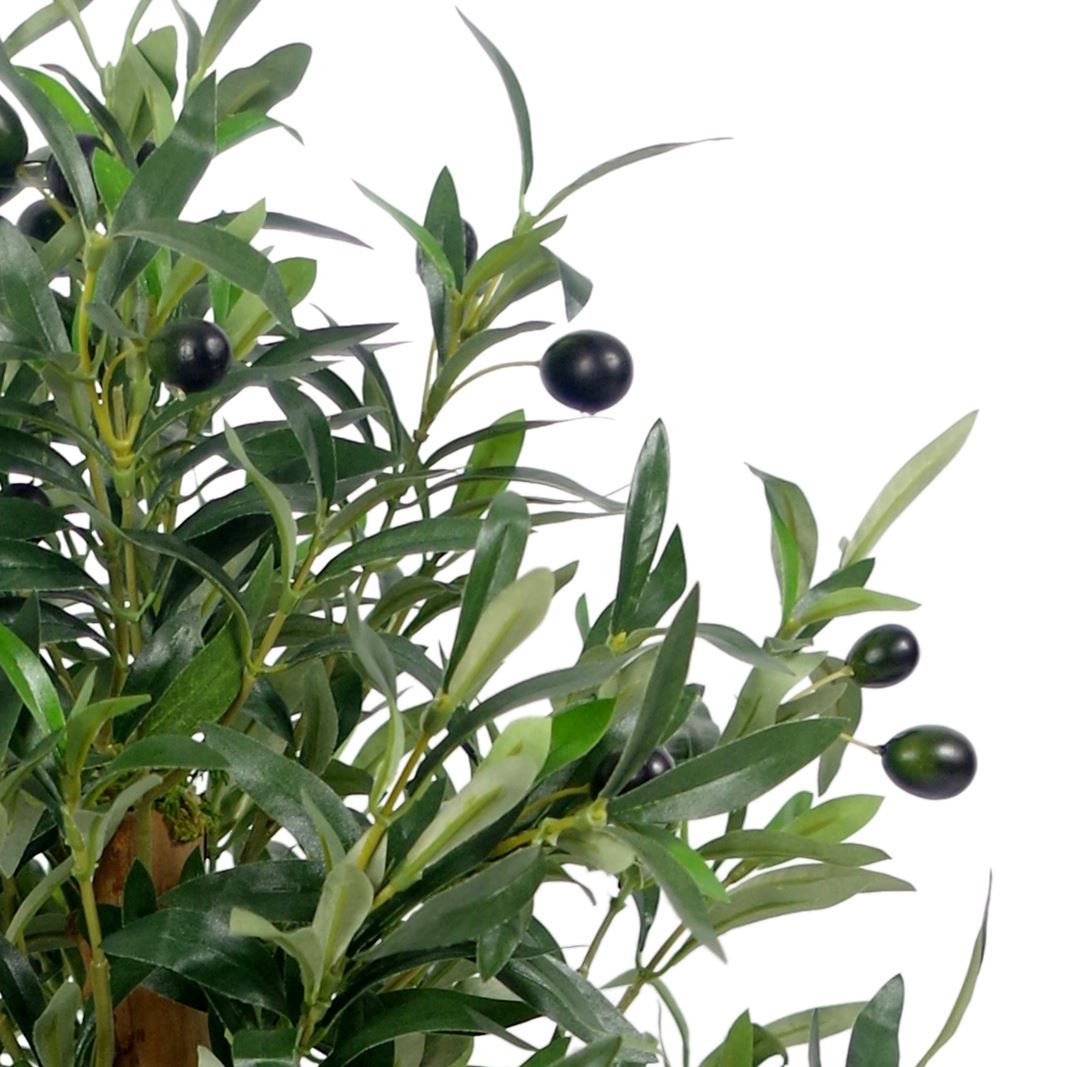 Artificial 65cm Luxury Olive Tree Bush Premium Range