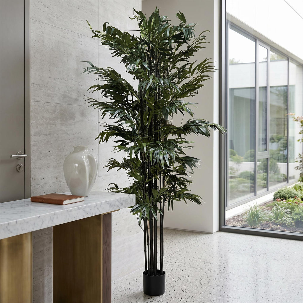 200cm Artificial Fire Retardant Natural Bamboo Tree