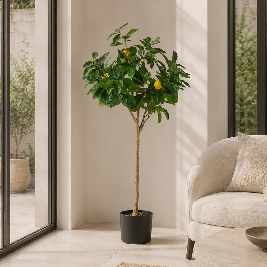 120cm Premium Artificial Lemon Tree
