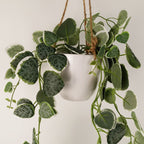 90cm Artificial Potted Hanging Trailing Green Plant String of Hearts