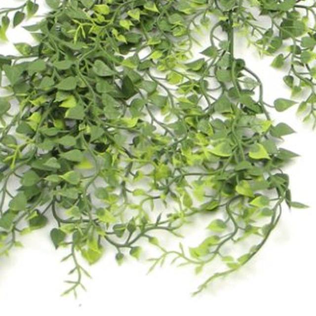 Hanging UV Fire Resistant Artificial Trailing Button Fern Plant 82cm