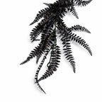 180cm Black Artificial Fern Garland Hanging Foliage Decoration