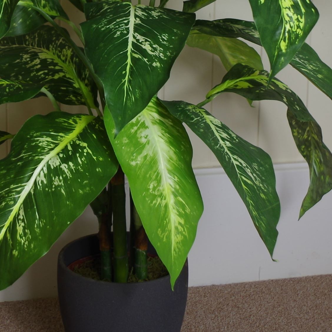 100cm Large Spotted Evergreen Tree Artificial Plant