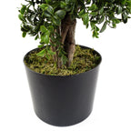 120cm Pair of Spiral Artificial Tree UV Resistant Outdoor Topiary