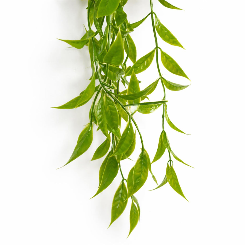 90cm Artificial Trailing Leaf Vine Hanging Plant Faux Greenery Cascade