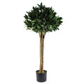 Bay Tree Laurel UV Resistant Outdoor Topiary 120cm Artificial