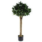 Bay Tree Laurel UV Resistant Outdoor Topiary 120cm Artificial