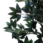 180cm Artificial Fire Retardant Lychee Ball Tree and Natural Trunk
